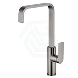 M#3(Gunmetal Grey) Ruki Solid Brass Gunmetal Kitchen Gooseneck Sink Mixer Swivel Mixers