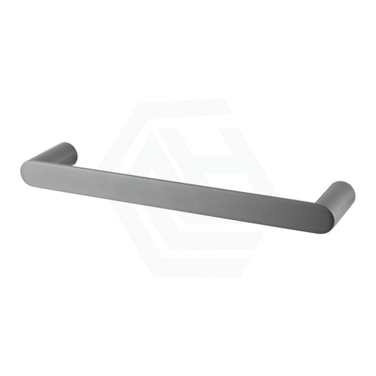 Gunmetal Grey Single Towel Holder 300Mm Stainless Steel 304 Wall Mounted Bathroom Products