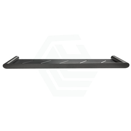 Towel Shelf Stainless Steel Gunmetal Grey Wall Mounted