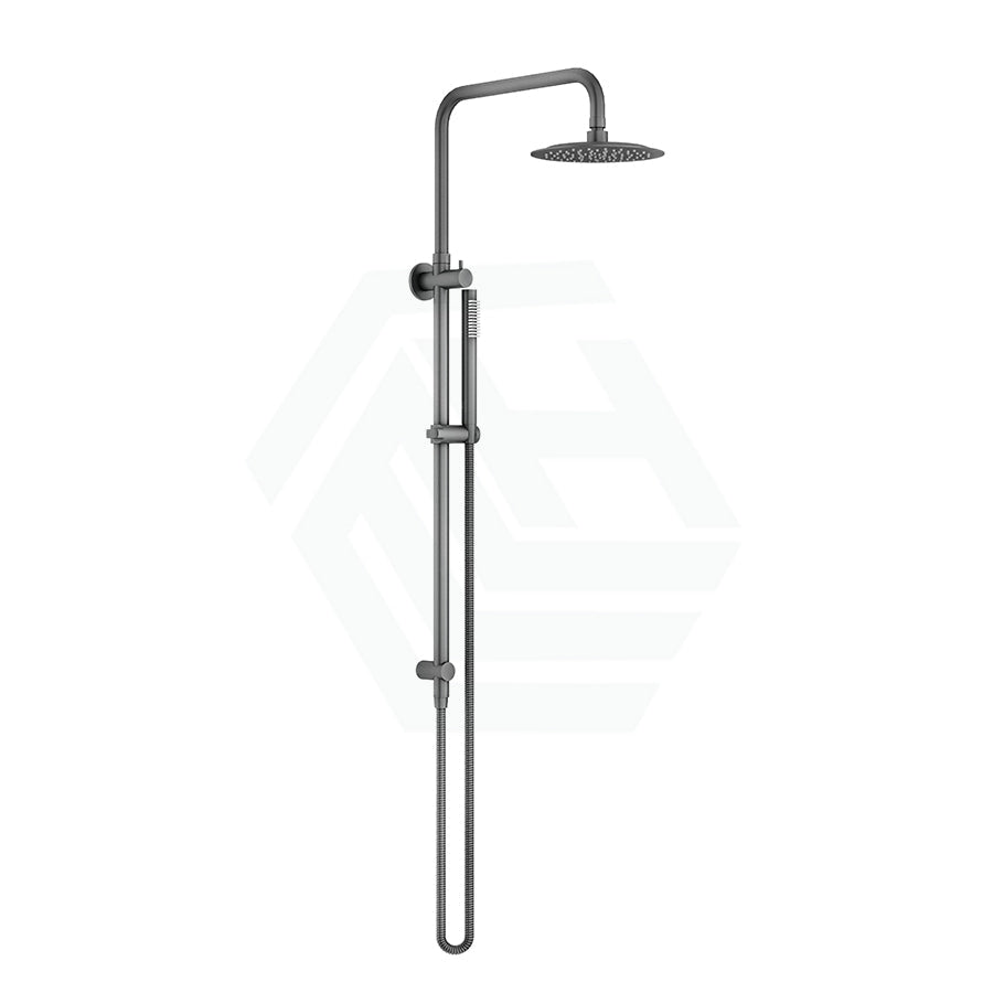 M#2(Gunmetal Grey) Linkware Elle 316 Gun Metal Twin Shower Showers