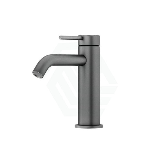 M#2(Gunmetal Grey) Linkware Elle 316 Stainless Steel Basin Mixer Gun Metal Short Mixers