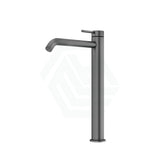 M#2(Gunmetal Grey) Linkware Elle 316 Stainless Steel High Rise Basin Mixer Gun Metal Tall Mixers