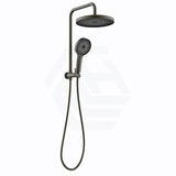 Linkware Gabe Twin Shower Gun Metal Showers