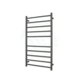 M#2(Gunmetal Grey) Radiant Gun Metal Grey Heated Round Ladder Towel Rail 600 X 1100Mm 10 Bars Rails