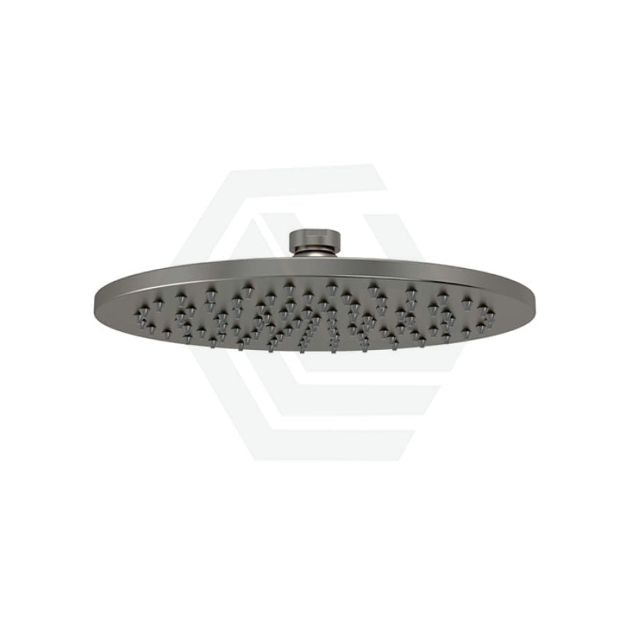 M#6(Gunmetal Grey) Meir 200Mm Round Brass Shower Head Gunmetal Grey Heads