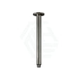 M#3(Gunmetal Grey) Meir 300Mm Round Ceiling Shower Arm Shadow Gunmetal Solid Brass Grey Arms