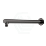 M#3(Gunmetal Grey) Meir 400Mm Round Wall Mounted Shower Arm Gunmetal Grey Arms