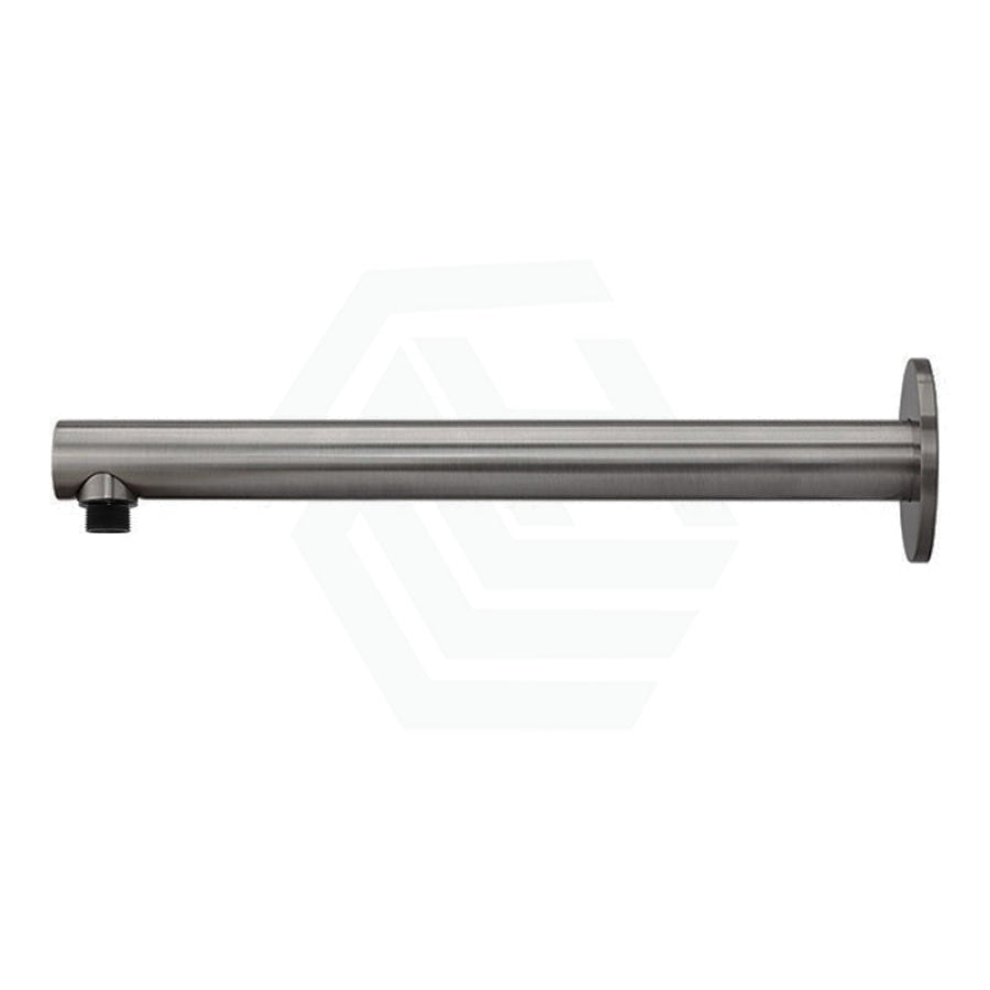 M#6(Gunmetal Grey) Meir 400Mm Round Wall Mounted Shower Arm Gunmetal Grey Arms