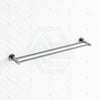 M#3(Gunmetal Grey) Meir 600Mm Round Solid Brass Shadow Double Towel Rail Rails