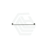 M#6(Gunmetal Grey) Meir Round Single Towel Rail 600Mm Pvd Shadow Brushed Nickel Rails