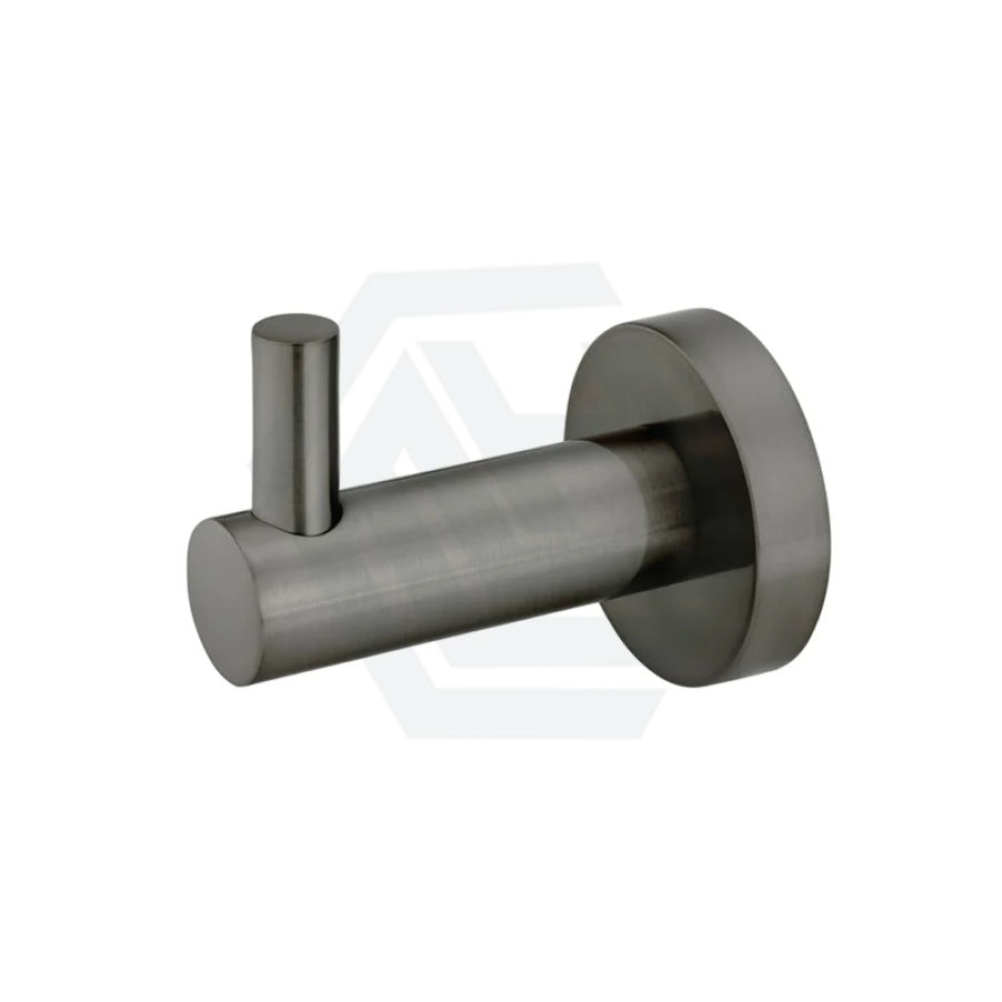 M#6(Gunmetal Grey) Meir 68¡Á45Mm Round Solid Brass Robe Hook Shadow Hooks