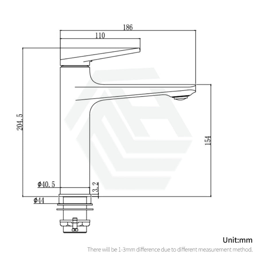 Chrome Basin Mixer Tap Bathroom Vanity Solid Brass Short Mixers