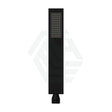 Brass Handheld Shower Square Black