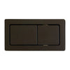 Matt Black Fienza Square Toilet Flush Button Plate For Back To Wall Suite Toilets Push Buttons