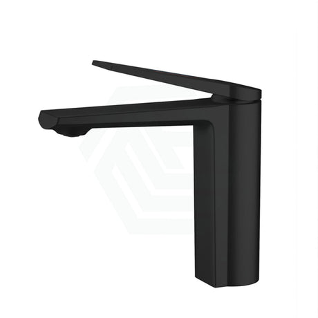 Matt Black Solid Brass Short Basin Mixer Tap Vanity For Bathroom Mixers