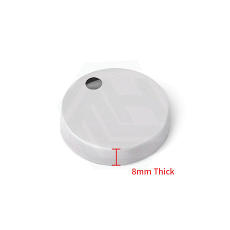 Matt White 5.5/8Mm Thick Round Hinge Covers For Seat Cover 8Mm Toilet Accessories