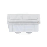 Matt White Square Dual Flush Toilet Water Tank Press Button Toilets Buttons