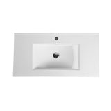 1205x470x180mm Ceramic Top for Bathroom Vanity Single Bowl Gloss White