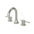 N#3(Nickel) Meir Harrington Brushed Nickel 3-Hole Deck Mounted Basin Mixer Set Bath/Basin Tap Sets