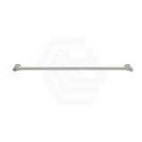 N#3(Nickel) Meir Harrington 750mm Round Double Towel Rail Solid Brass PVD Brushed Nickel