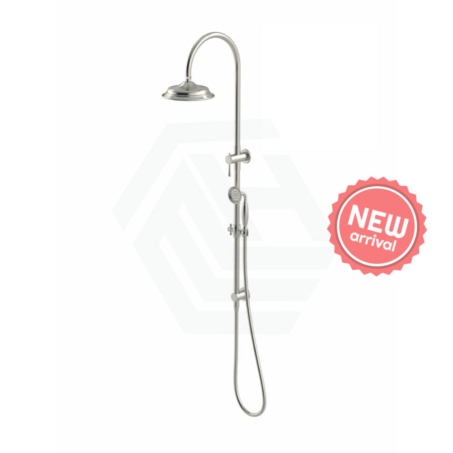 N#3(Nickel) Meir Harrington Combination Twin Shower Set PVD Brushed Nickel