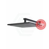 Meir Square Wall Shower Head with Arm Matt Black