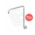 Meir Round Chrome Gooseneck High Rise Shower Arm Arms