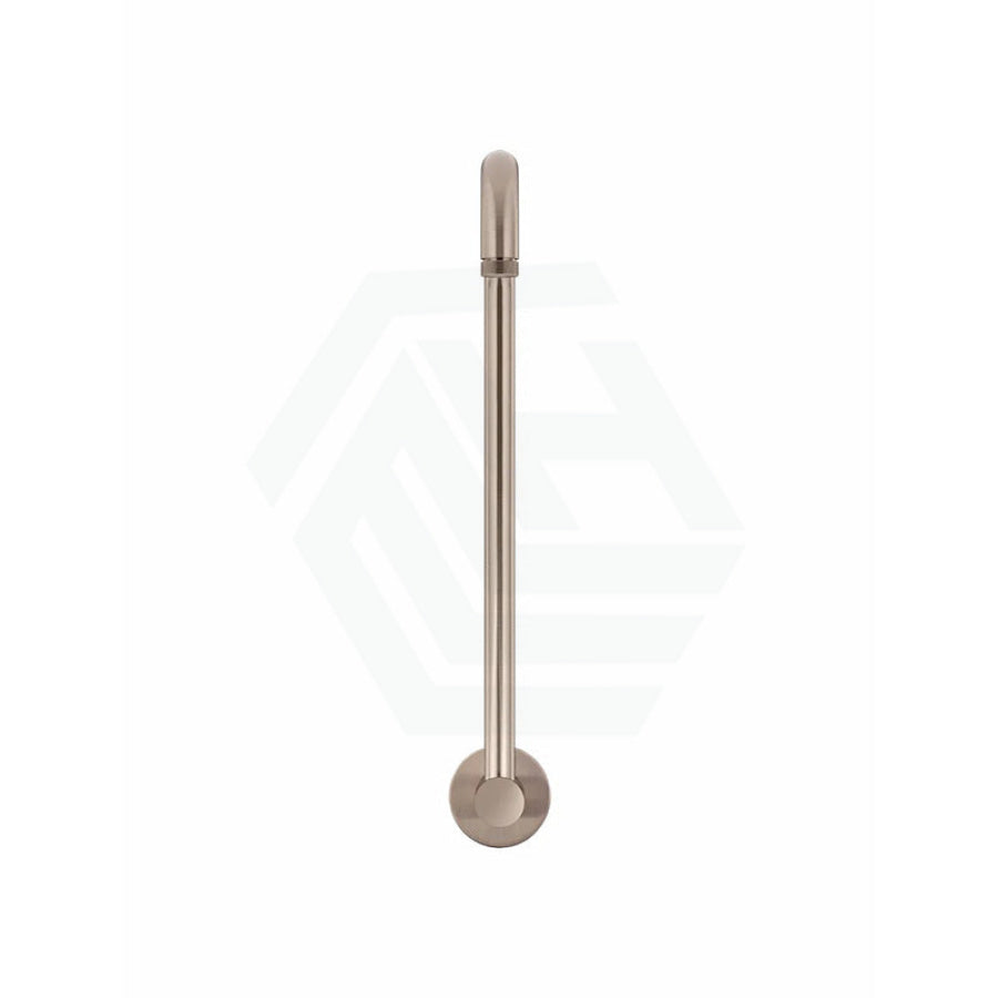 Meir Round Gooseneck High Rise Shower Arm Variant Colour Available