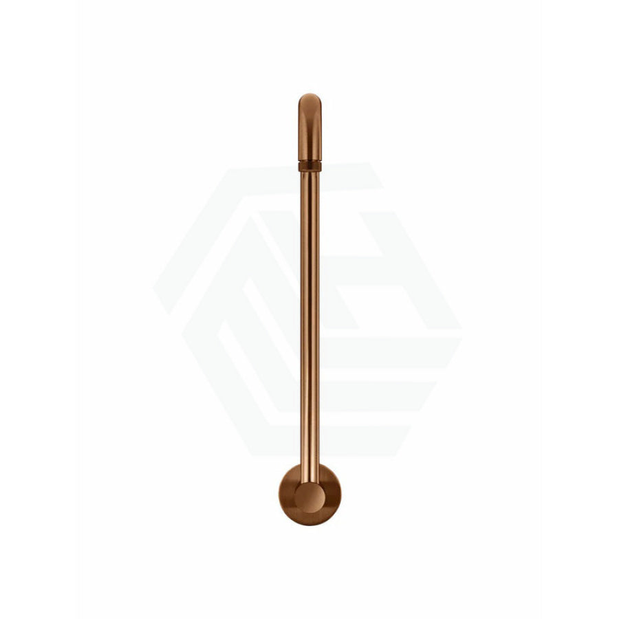 Meir Round Gooseneck High Rise Shower Arm Variant Colour Available