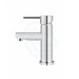 Meir Round Short Basin Mixer Polished Chrome Mixers