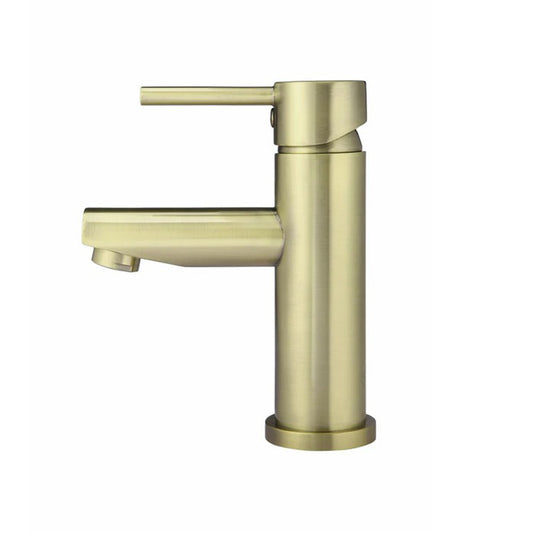 G#2(Gold) Meir Round Short Basin Mixer PVD Tiger Bronze