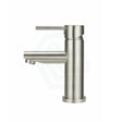 N#3(Nickel) Meir Round Short Basin Mixer Pvd Brushed Nickel Mixers