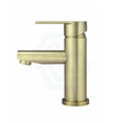 G#2(Gold) Meir Round Paddle Short Basin Mixer Pvd Tiger Bronze Mixers