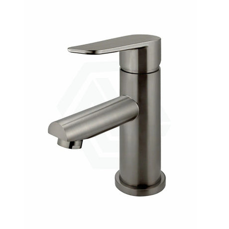 M#3(Gunmetal Grey) Meir Round Paddle Short Basin Mixer Pvd Shadow Gunmetal Gun Metal Mixers