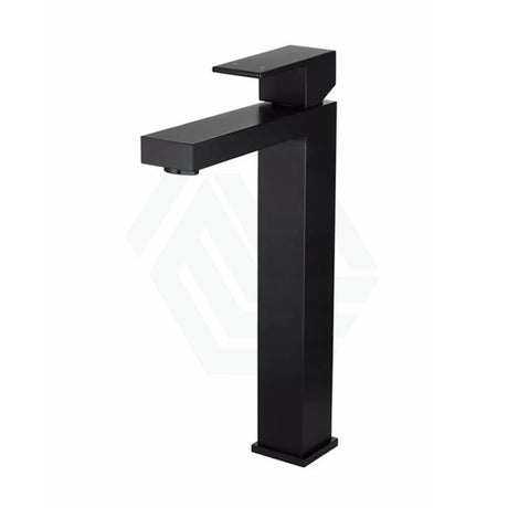 Meir Square Tall Basin Mixer Matt Black Mixers