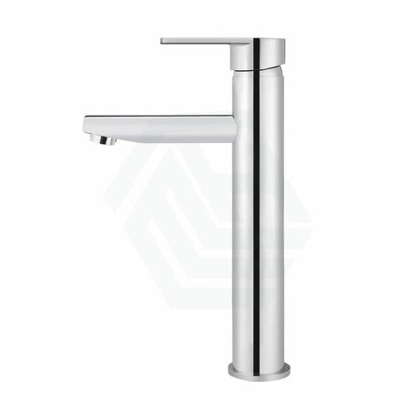 Meir Round Paddle Tall Basin Mixer Multi-Colour Polished Chrome Mixers