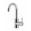 Meir Round Gooseneck Basin Mixer With Cold Start Variant Colour Available Polished Chrome Tall