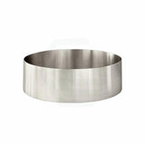 380x380x110mm Meir Lavello Round Bathroom Stainless Steel Above Counter Basin Variant Colour Available