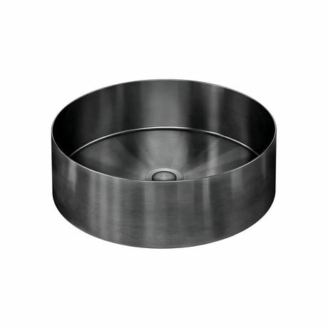 380x380x110mm Meir Lavello Round Bathroom Stainless Steel Above Counter Basin Variant Colour Available