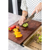 280x440mm Meir Lavello Rectangle Wood Chopping Board