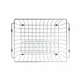 440x320x120mm Meir Lavello Stainless Steel Dish Rack for Kitchen Sink Variant Colour Available