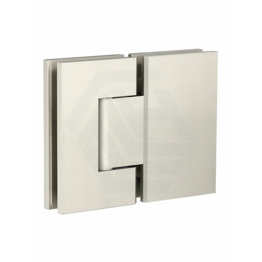 Meir Glass To Shower Door Hinge Solid Brass Variant Colour Available Brushed Nickel Hinges