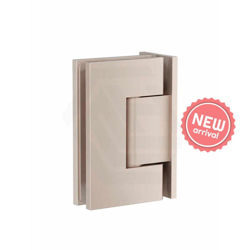 Meir Glass To Wall Shower Door Hinge Brass Variant Colour Available Champagne Hinges