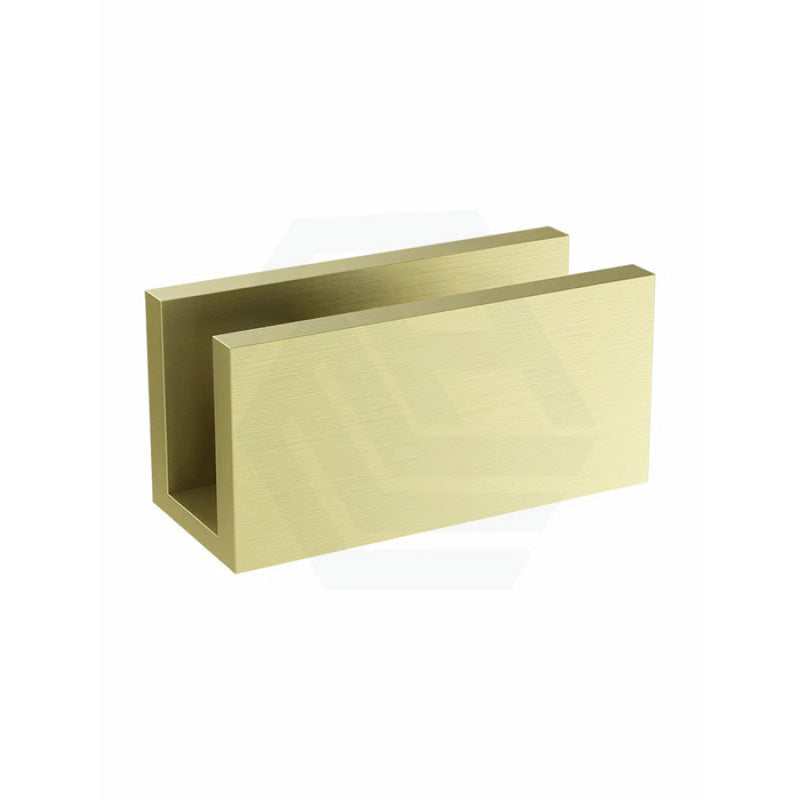 Meir Glass Fixing U Bracket Solid Brass Variant Colour Available Tiger Bronze Brackets