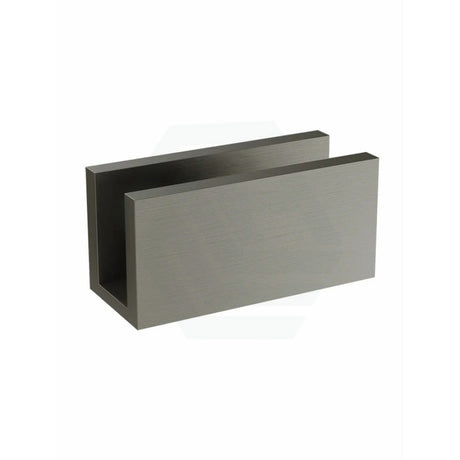 Meir Glass Fixing U Bracket Solid Brass Variant Colour Available Gunmetal Grey Brackets