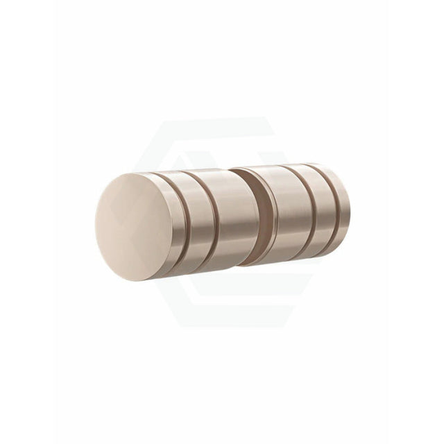 Meir Shower Door Round Handle Solid Brass Variant Colour Available Champagne Handles