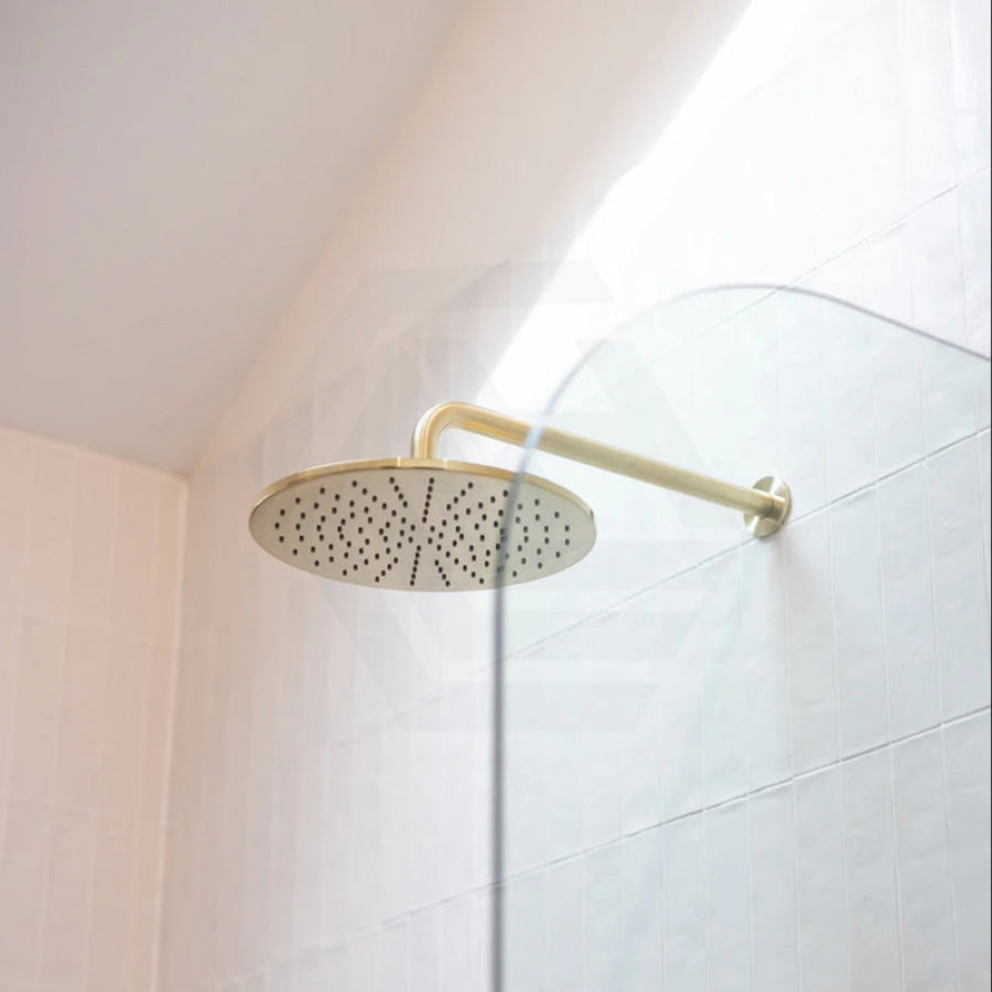 Meir 300Mm Round Stainless Steel Shower Rose Variant Colour Available Heads