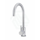 Meir Gooseneck Round 360 Degree Swivel Kitchen Mixer Tap Variant Colour Available Polished Chrome