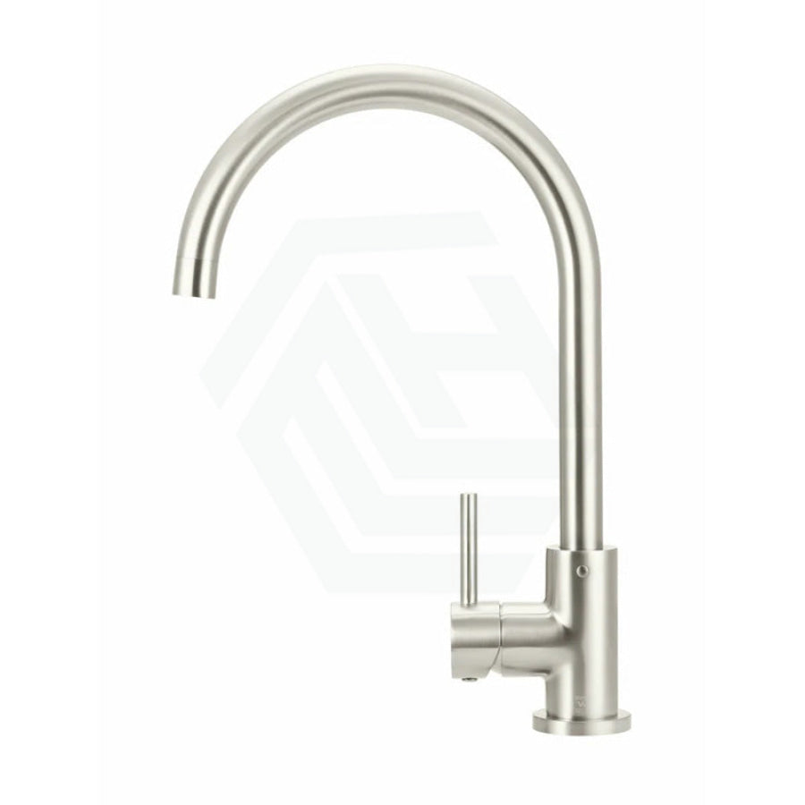 Meir Gooseneck Round 360 Degree Swivel Kitchen Mixer Tap Variant Colour Available Sink Mixers