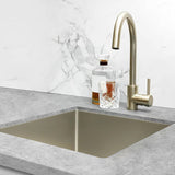 Meir Gooseneck Round 360 Degree Swivel Kitchen Mixer Tap Variant Colour Available Sink Mixers